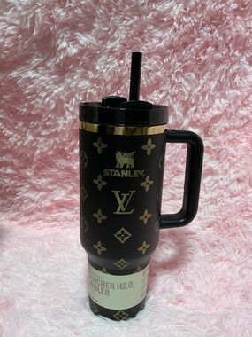 Stanley Black & Gold Tumbler